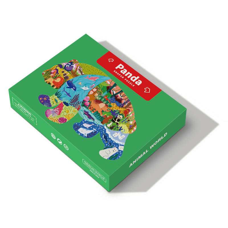 Venta al por mayor de juegos para niños papel personalizado personalizado 50 80 100 150 180 200 piezas rompecabezas