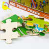 100 piezas educativas con póster El mejor rompecabezas de madera para niños