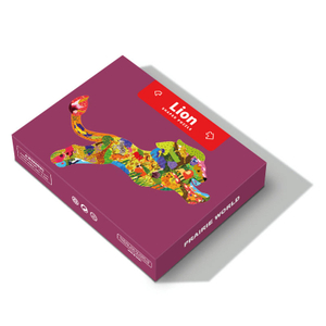 Venta al por mayor de juegos para niños papel personalizado personalizado 50 80 100 150 180 200 piezas rompecabezas