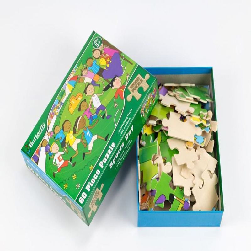 Venta al por mayor de rompecabezas a granel, rompecabezas personalizado de juguete, rompecabezas de 60 piezas para niños
