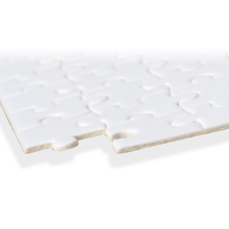 Aduana tus rompecabezas de madera imprimibles del rompecabezas del espacio en blanco de la sublimación del rectángulo del diseño para imprimir